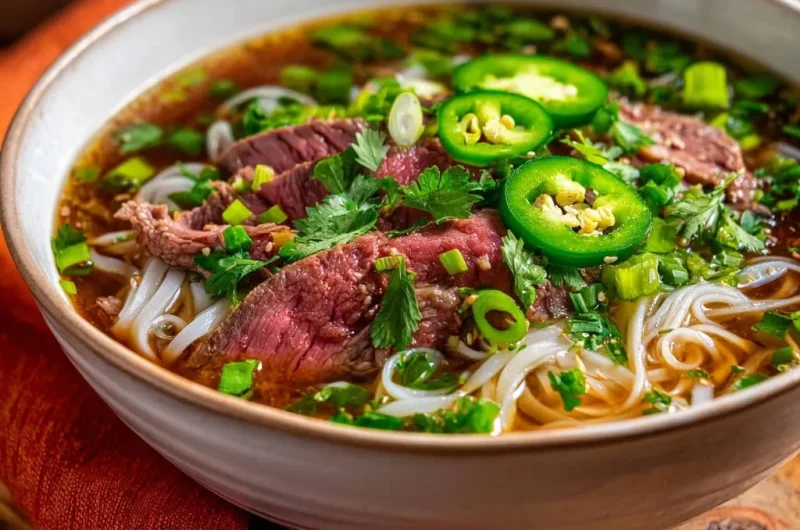 Quick Homemade Beef Noodle Soup