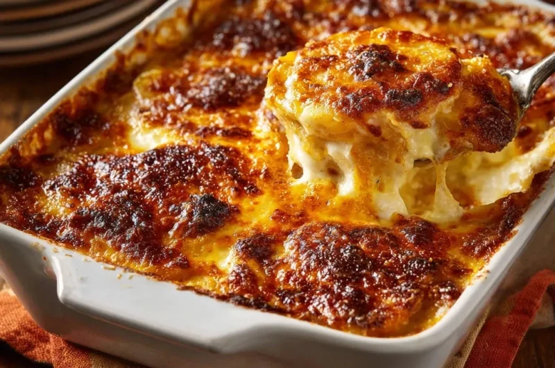 Ultimate Cheesy Potato Gratin