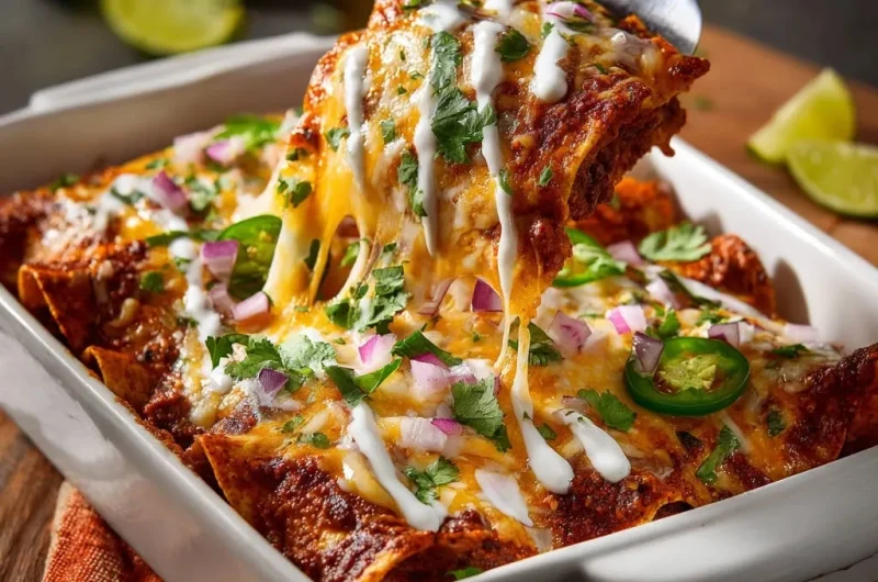 Savory Beef Enchiladas