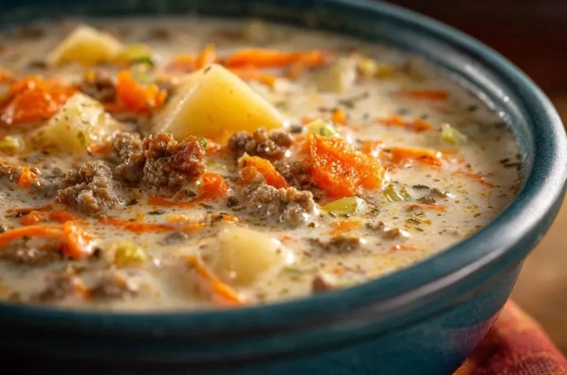 Hearty Beef and Potato Chowder