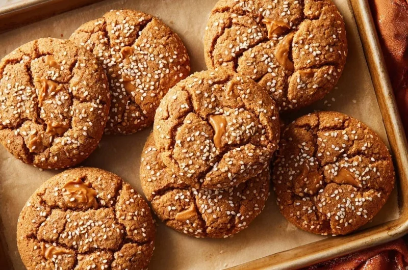 Tahini Sesame Cookies