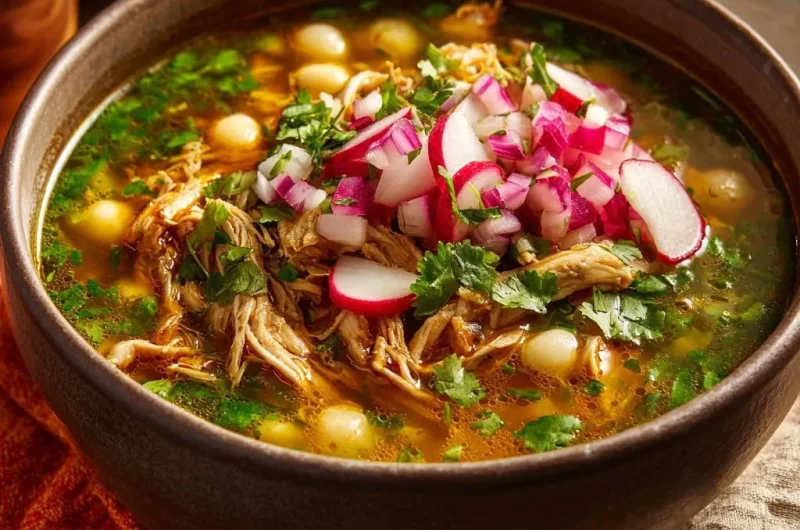 Savory Chicken Pozole