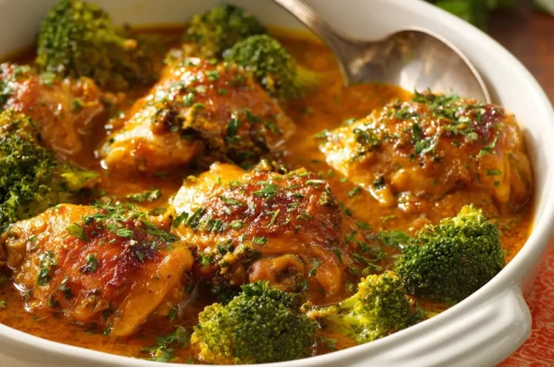 Comfort Chicken and Broccoli Braise