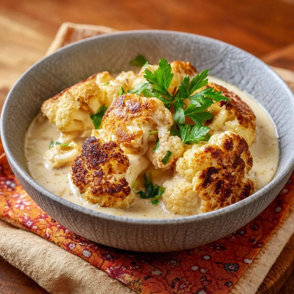 Creamy Browned Cauliflower: The Secret to Never-Soggy Bites - recipe image