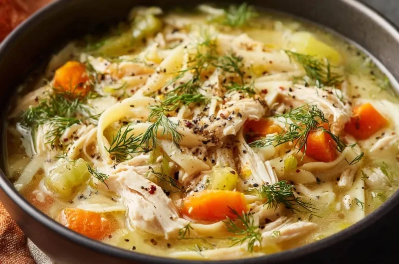 Creamy Chicken Noodle Soup
