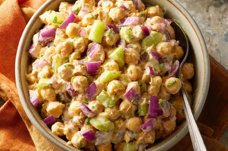 Creamy Classic Chickpea Salad
