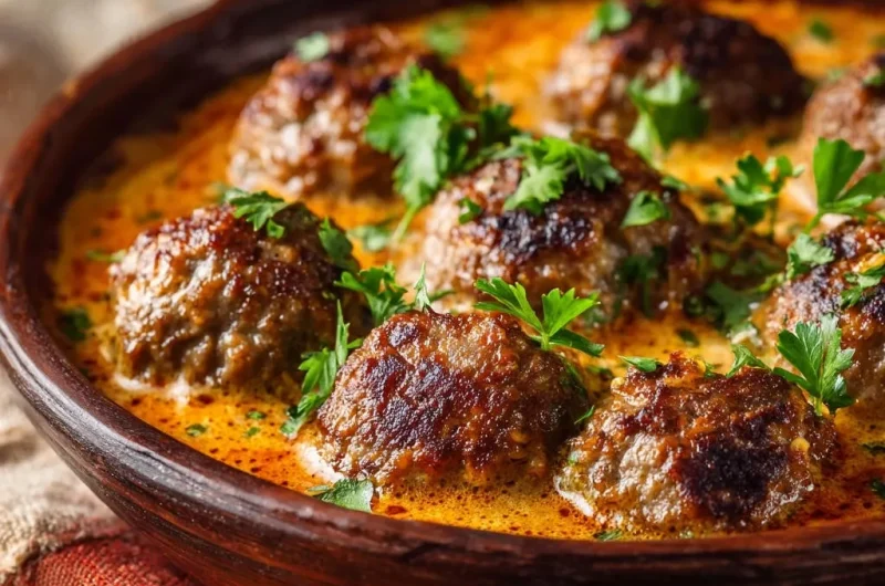 Creamy Dinner Meatballs