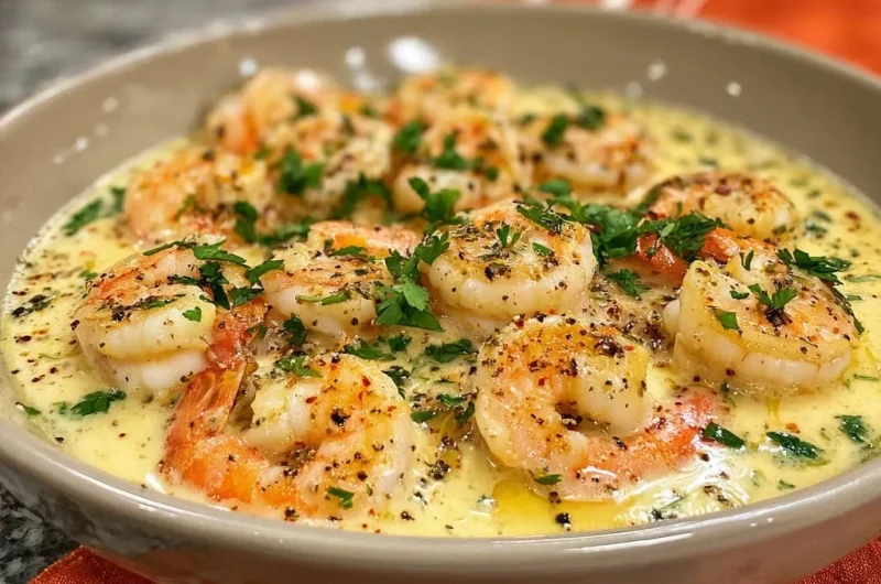 Creamy Garlic Herb Shrimp