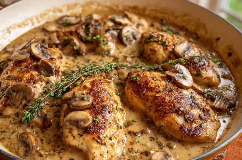 Creamy Mushroom Chicken