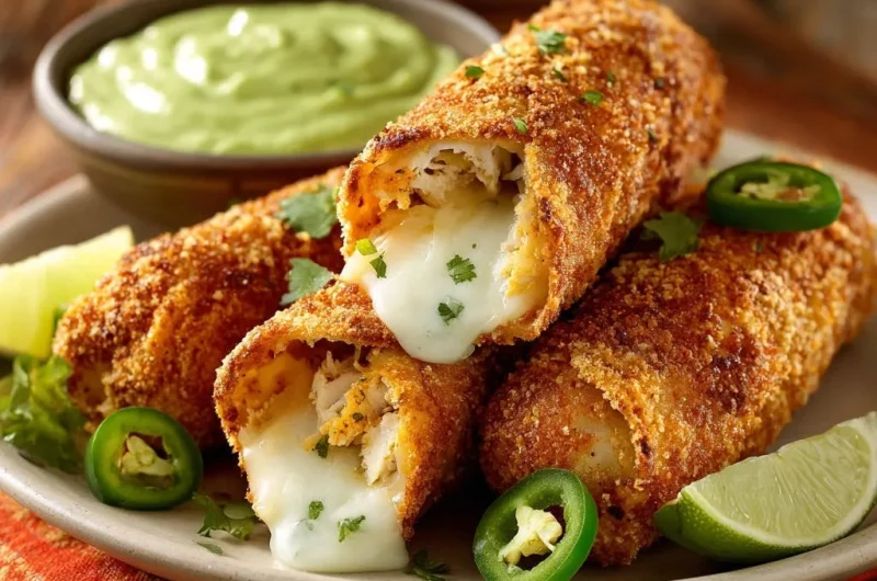 Crispy Chicken Rolls