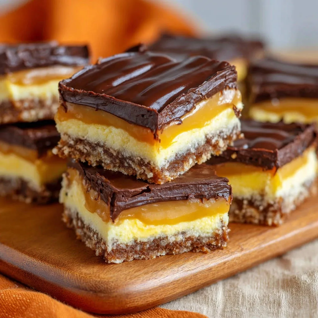 Decadent Caramel Dream Bars: The Secret to Perfect Slices - recipe image