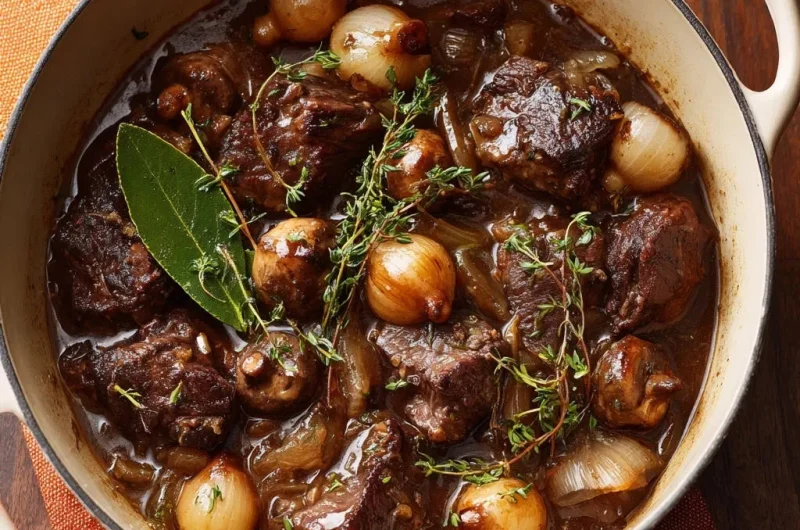 Rich Dutch Oven Beef Stew