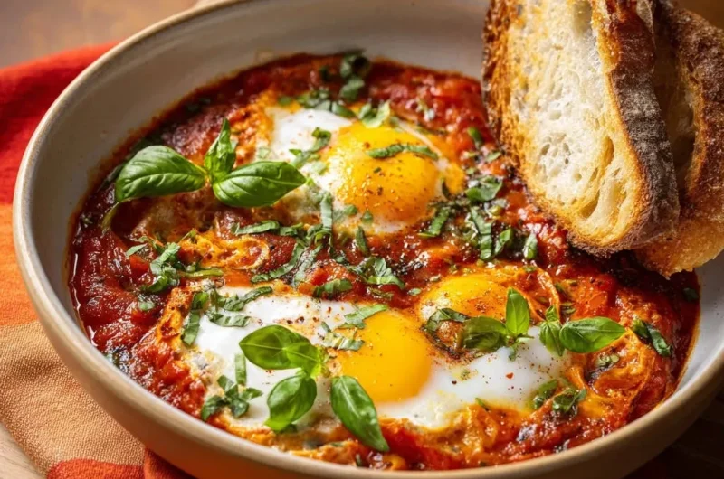 Perfect Eggs in Tomato Sauce