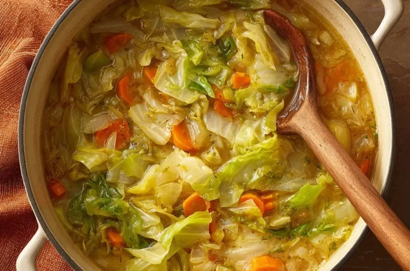 Hearty Cabbage and Carrot Soup