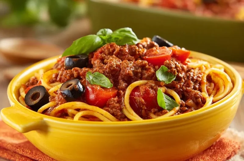 Hearty Weeknight Spaghetti Sauce