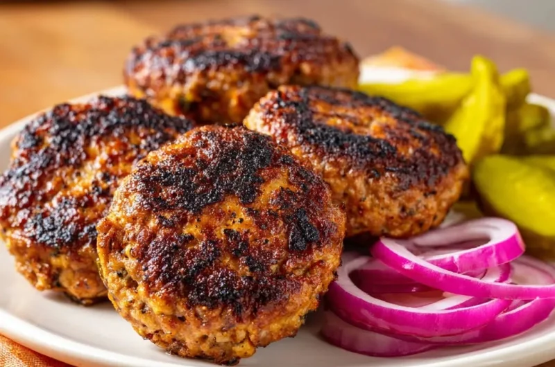 Homemade Juicy Meat Patties