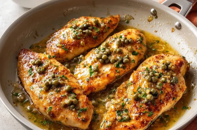 Lemon Caper Chicken Piccata