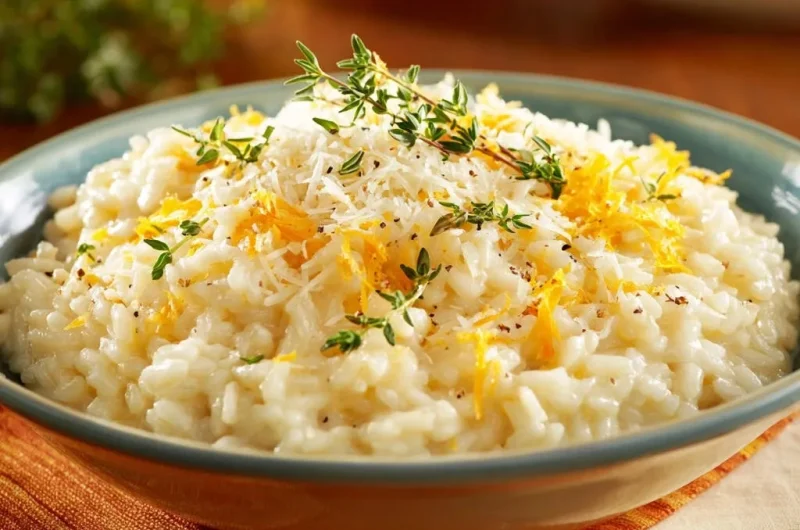 Lemon Thyme Risotto