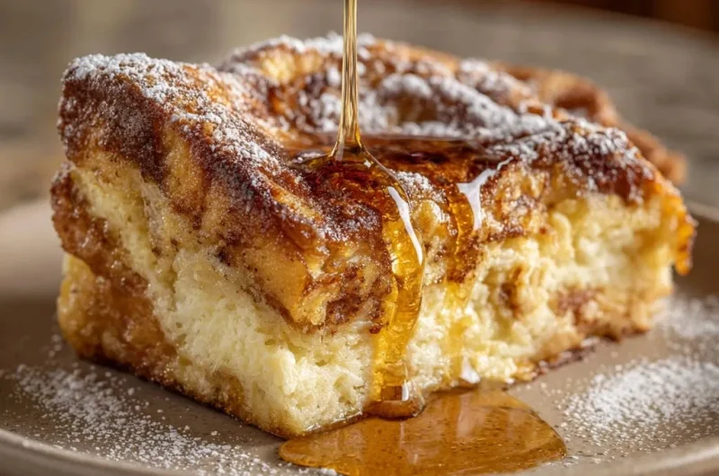 Overnight Cinnamon Swirl French Toast Bake