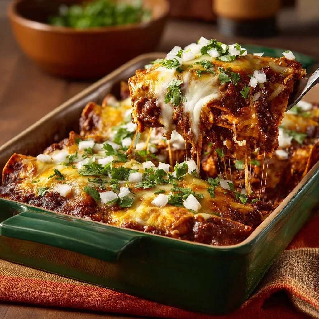 Perfect Beef Enchiladas: No More Soggy Tortillas! - recipe image