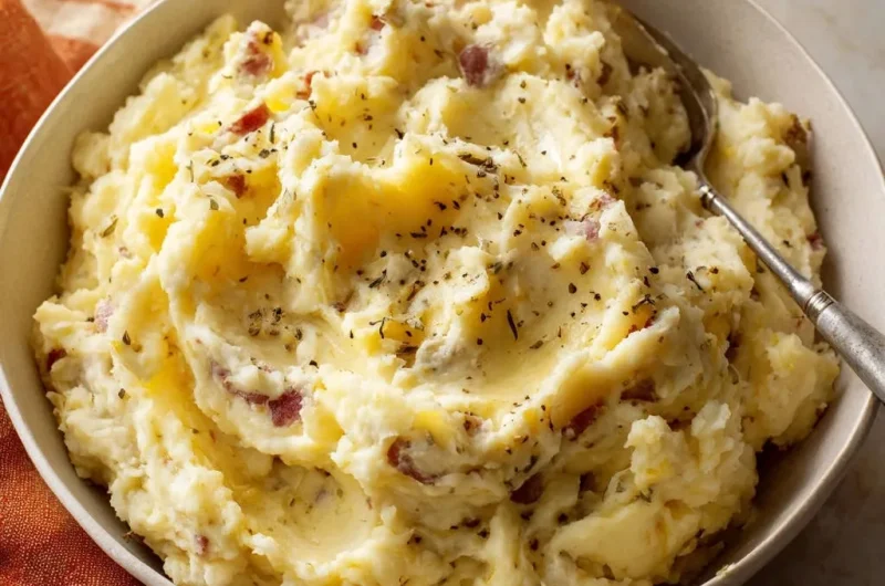 Rustic Skin-On Mashed Potatoes