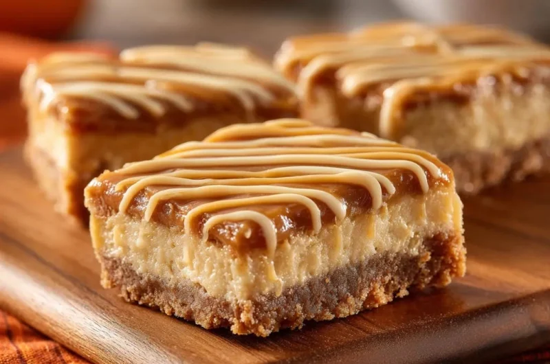Salted Caramel Cheesecake Bars