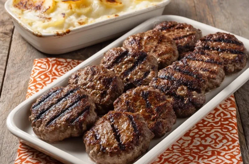Savory Seared Meat Patties