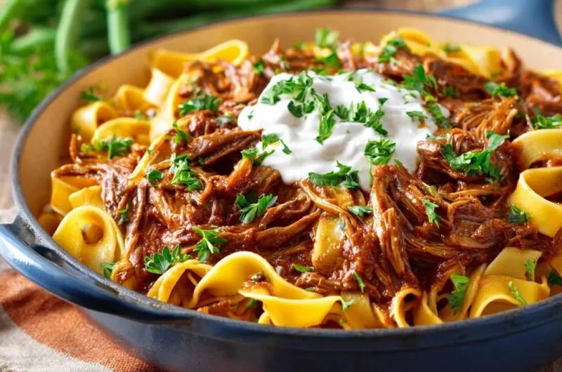 Ultimate Comfort Shredded Beef Noodles