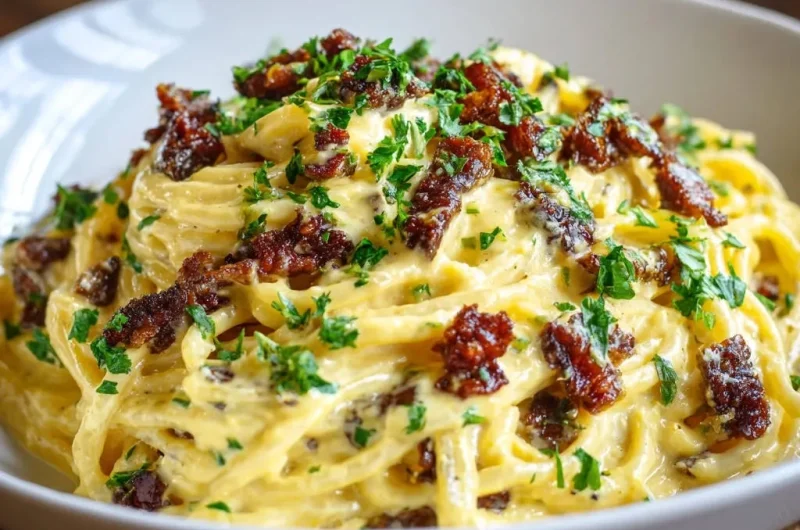 Silky Creamy Spaghetti
