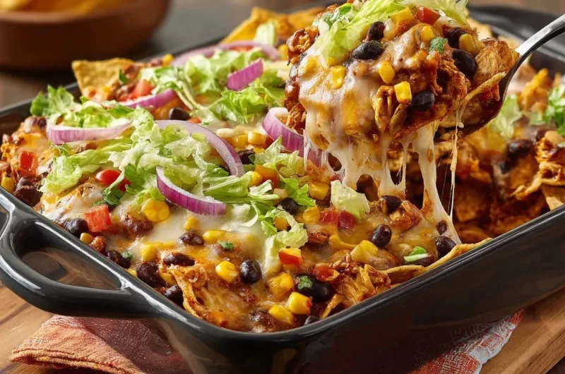 Spicy Chicken Enchilada Casserole