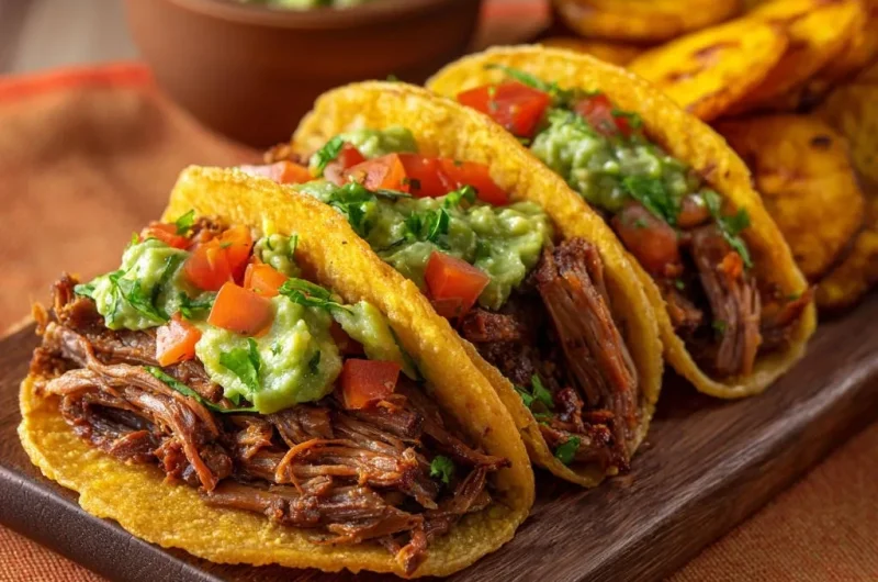 Zesty Shredded Beef Tacos