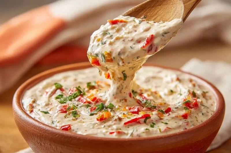 Bell Pepper Herb Yogurt Dip