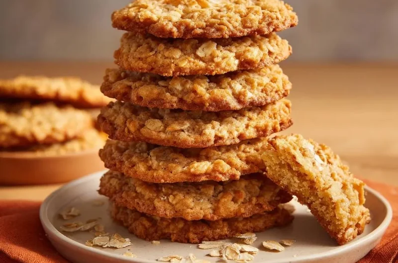 Chewy Oatmeal Cookies