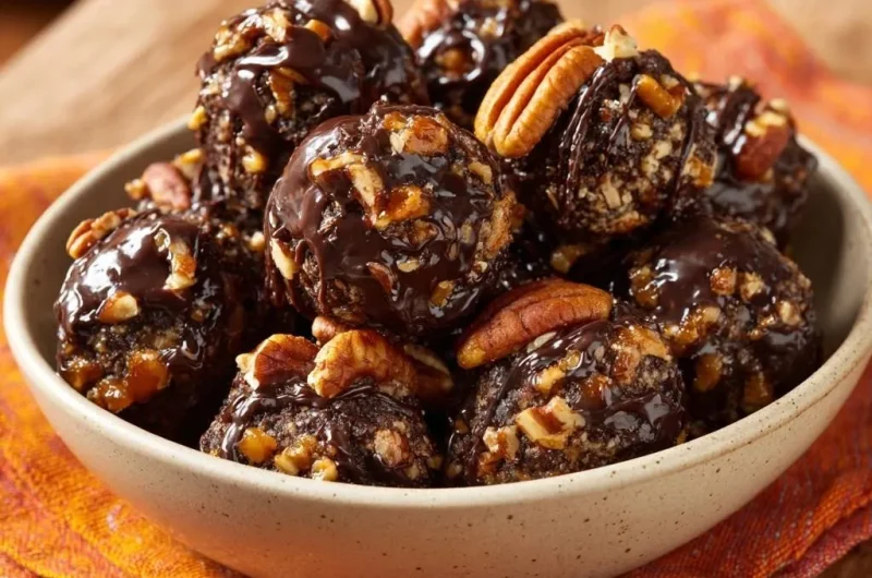 Chocolate Pecan Balls