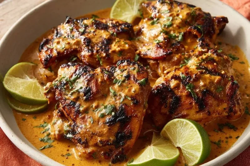 Creamy Turmeric Grilled Chicken