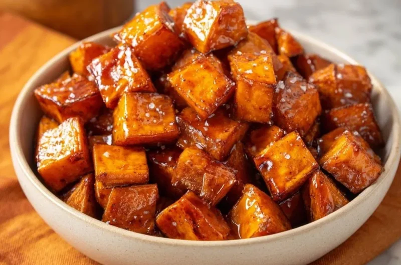 Glazed Sweet Potato Bites