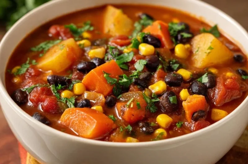 Hearty Black Bean Potato Stew