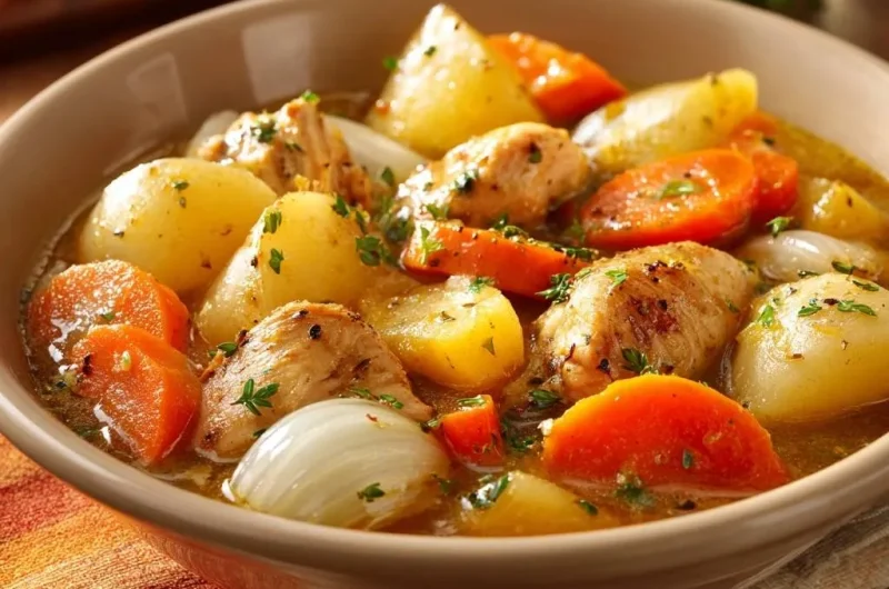 Hearty Chicken Potato Stew