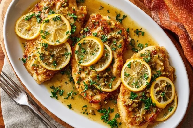 Lemon Caper Chicken
