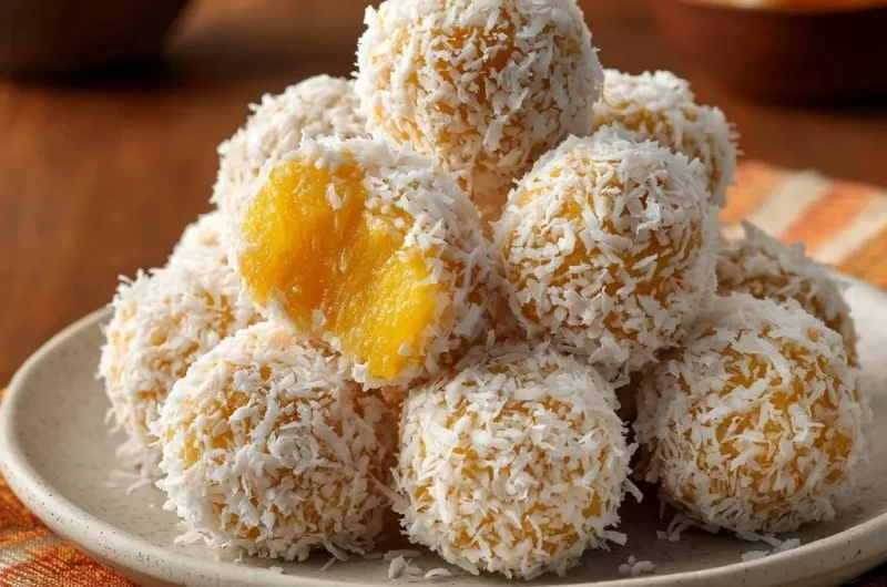 Lemon Coconut Balls