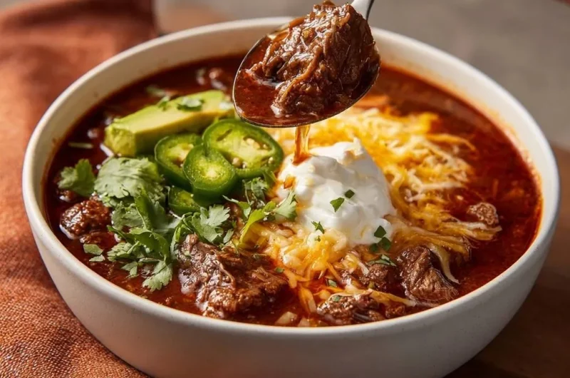 Loaded Beef Chili