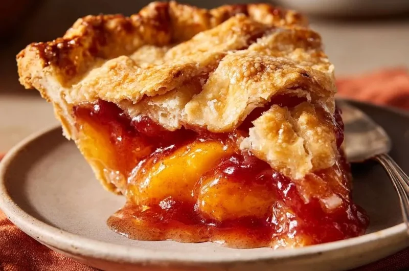 Peach Cherry Pie