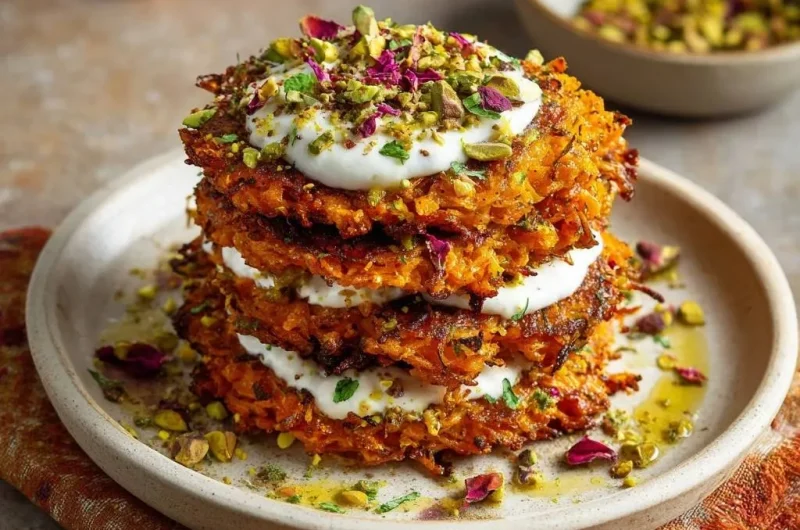 Persian Sweet Potato Latkes