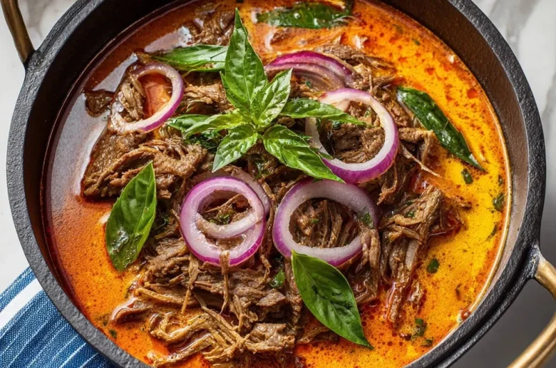 Rich Shredded Beef Curry