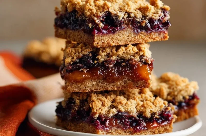 Blueberry Crumble Bars