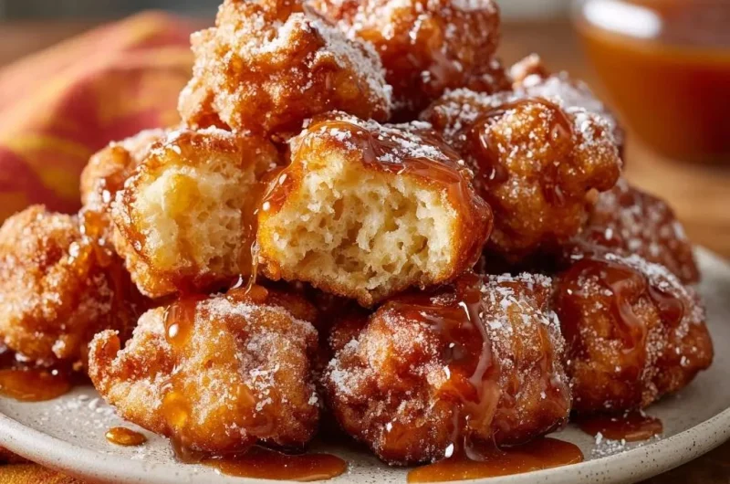 Caramel Beignet Bites