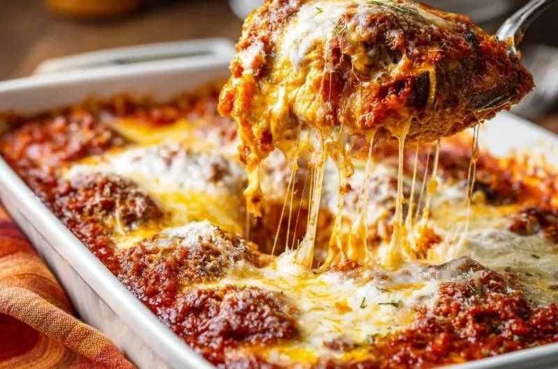 Cheesiest Eggplant Parmesan
