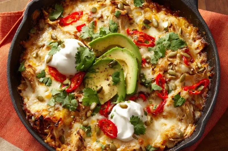Cheesy Pepita Chicken