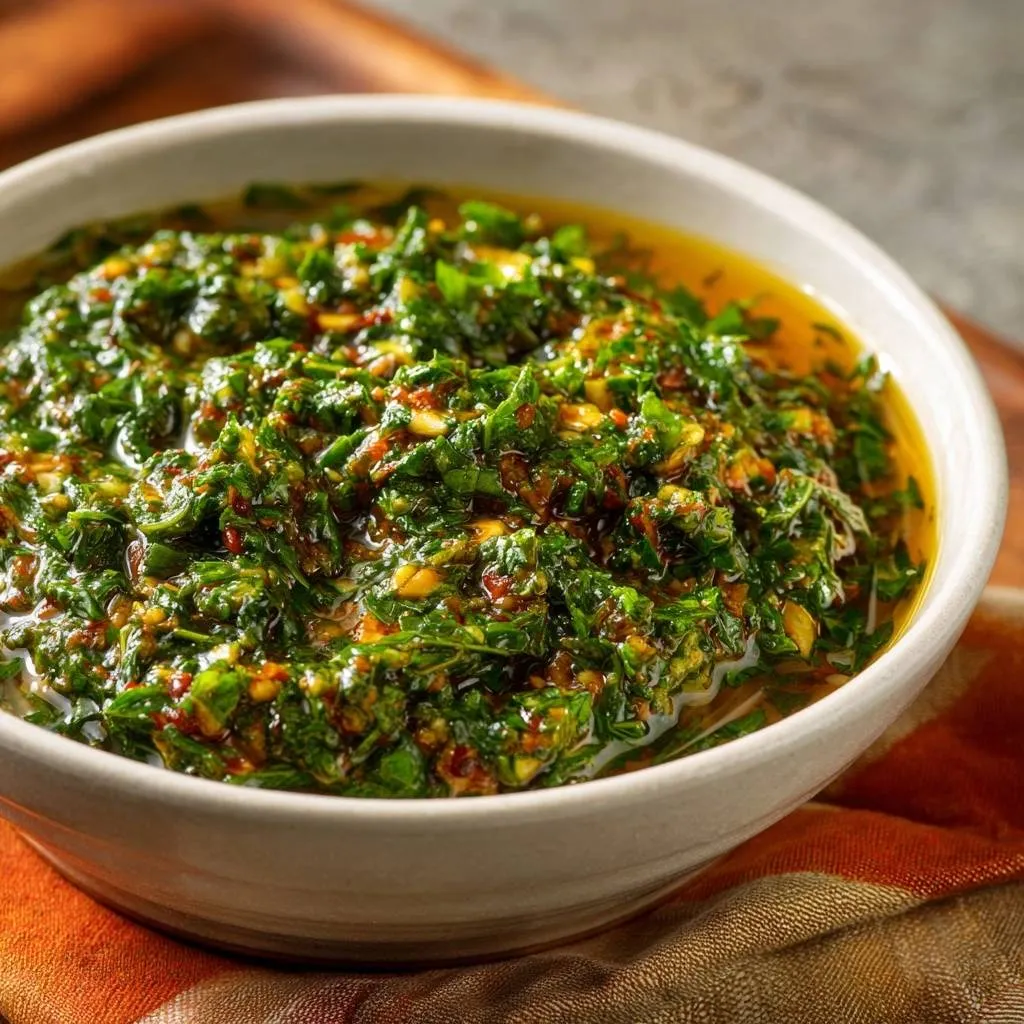 Chimichurri Sauce: Stable Emulsion Recipe - recipe image