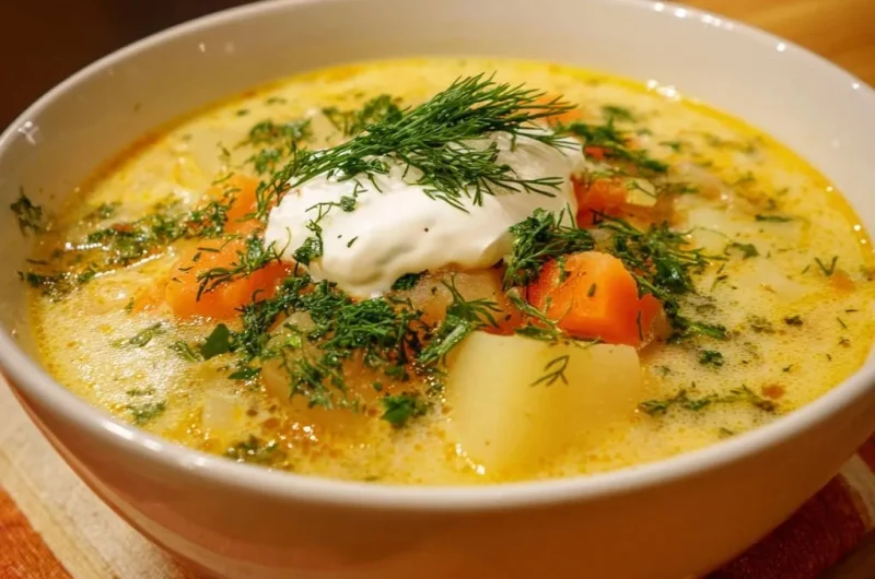 Creamy Hearty Potato and Carrot Soup